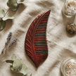 Mộc Maple – Lược Gỗ Lá Phong Khắc Thủ Công | Maple Leaf Wooden Comb