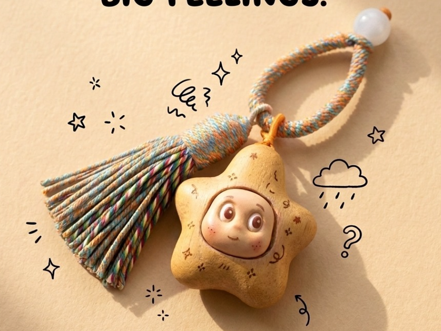 Mộc Charm — Nova | Star Wooden Charm