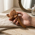 Mộc Foxy – Bàn Chải Tóc Gỗ Đàn Hương Massage (Golden Green Sandalwood) – Little Fox Edition