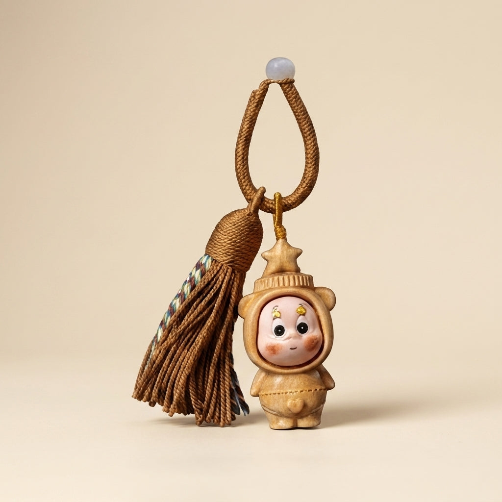 ⭐ Mộc Charm — Cosmo | Wooden Companion Charm