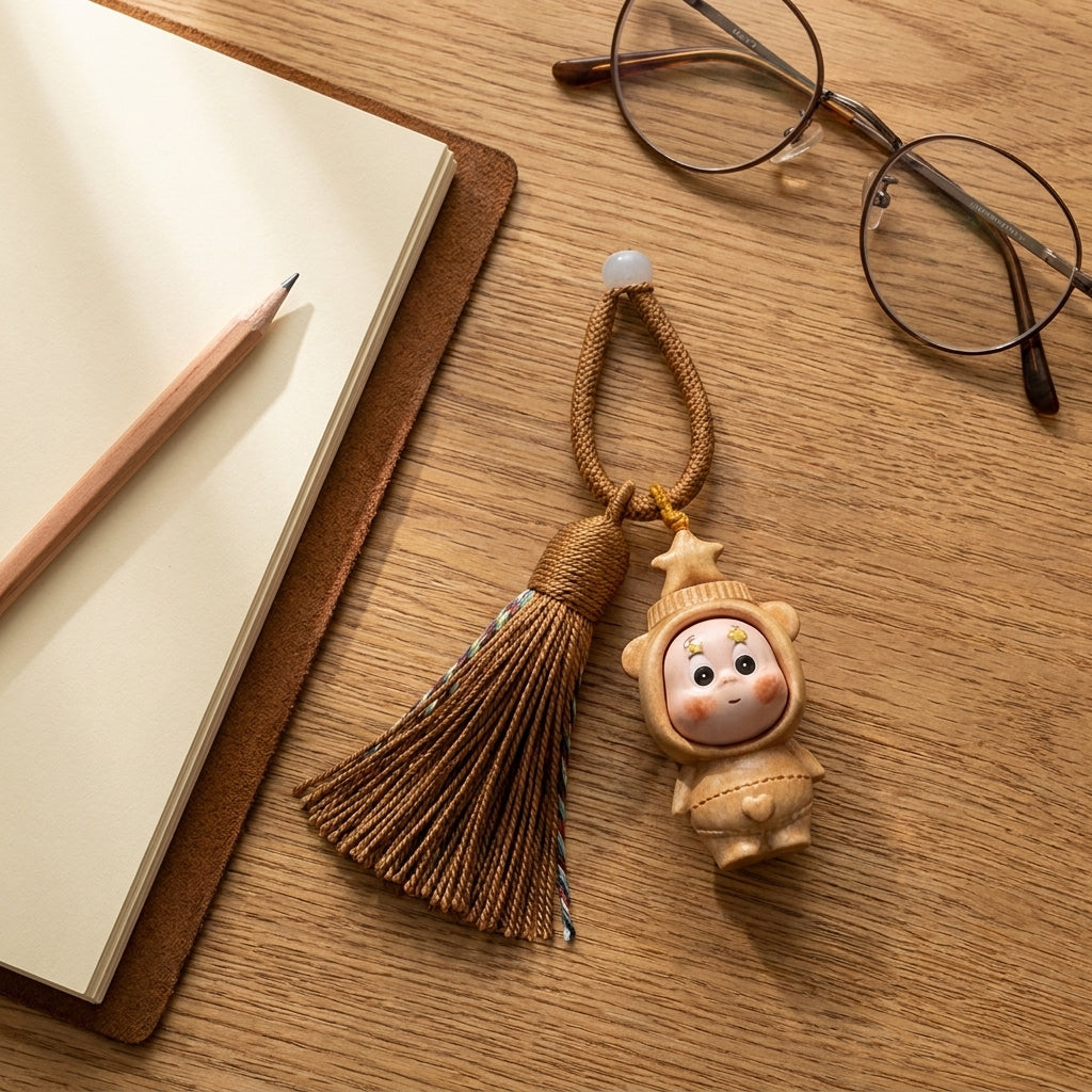 ⭐ Mộc Charm — Cosmo | Wooden Companion Charm