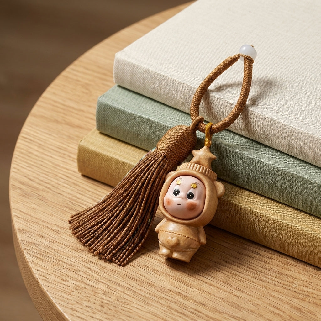 ⭐ Mộc Charm — Cosmo | Wooden Companion Charm