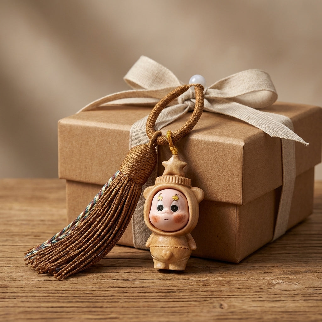 ⭐ Mộc Charm — Cosmo | Wooden Companion Charm