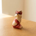 Mộc Aki — Bé Cáo Aki | Little Wooden Fox Figure 🦊