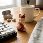 Mộc Aki — Bé Cáo Aki | Little Wooden Fox Figure 🦊
