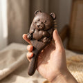 Mộc Bear – Bàn Chải Gỗ Đàn Hương Massage Gấu Ôm Tim | Cozy Massage Hair Brush