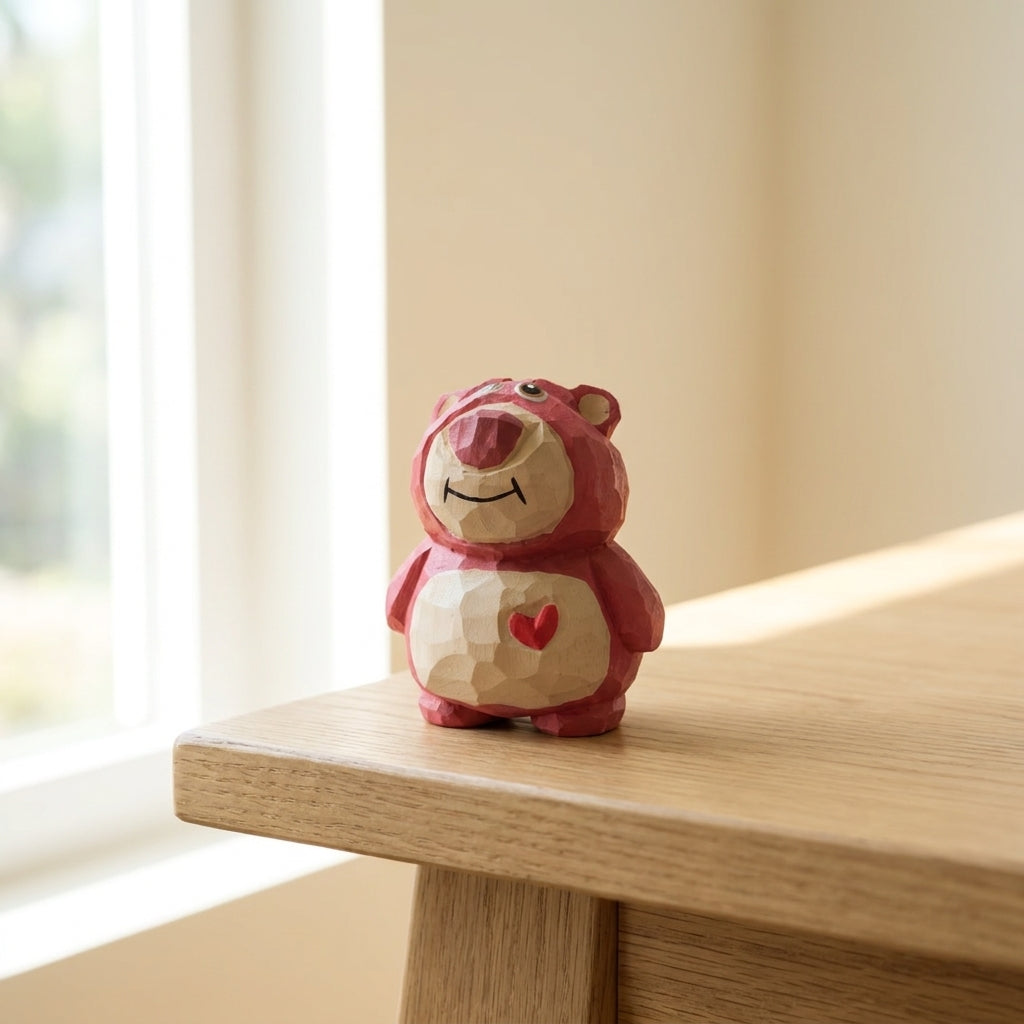 Mộc Berry — Bé Gấu Berry | Little Wooden Bear Figure 🐻