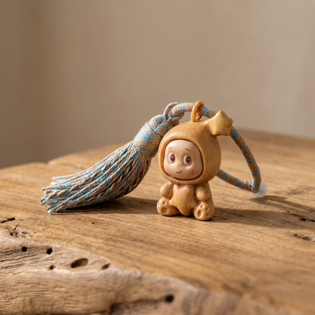 ⭐ Mộc Charm — Dreamie | Wooden Companion Charm