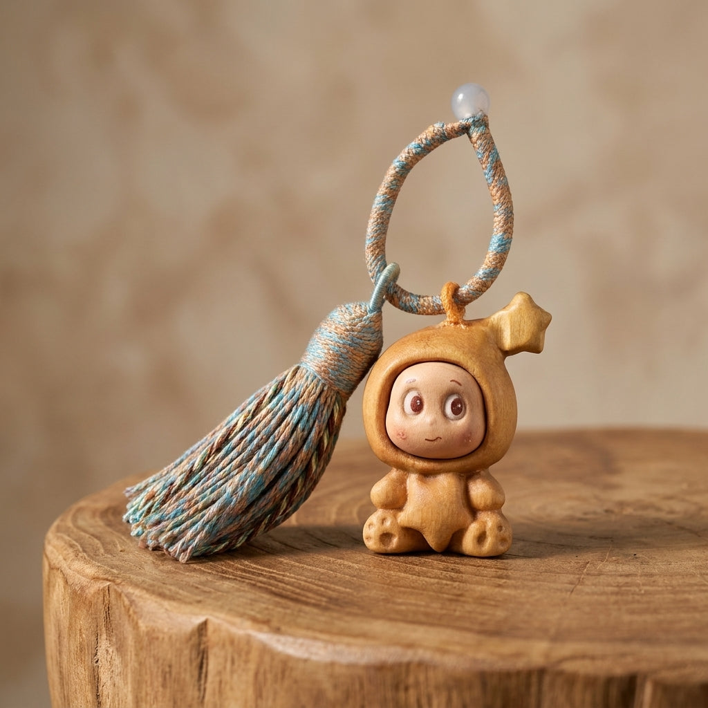 ⭐ Mộc Charm — Dreamie | Wooden Companion Charm