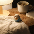 🕊️ Mộc Lune — Little Blue Bird | Tiny Wooden Bird Figure