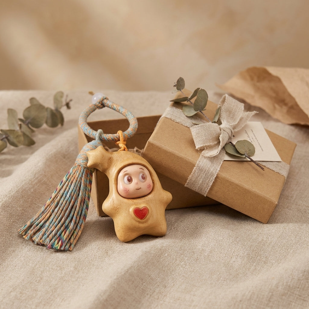 Mộc Charm — Lovie | Wooden Companion Charm