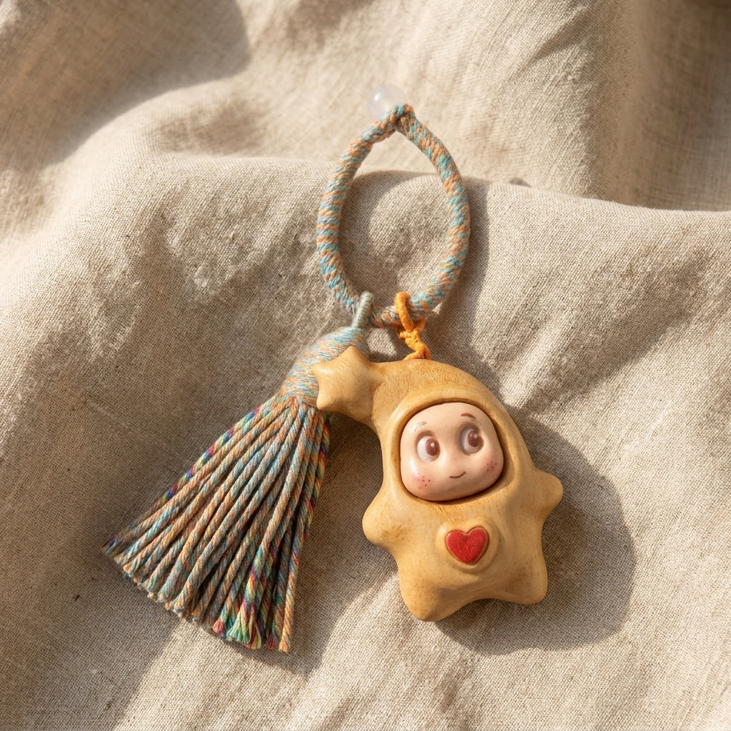 Mộc Charm — Lovie | Wooden Companion Charm