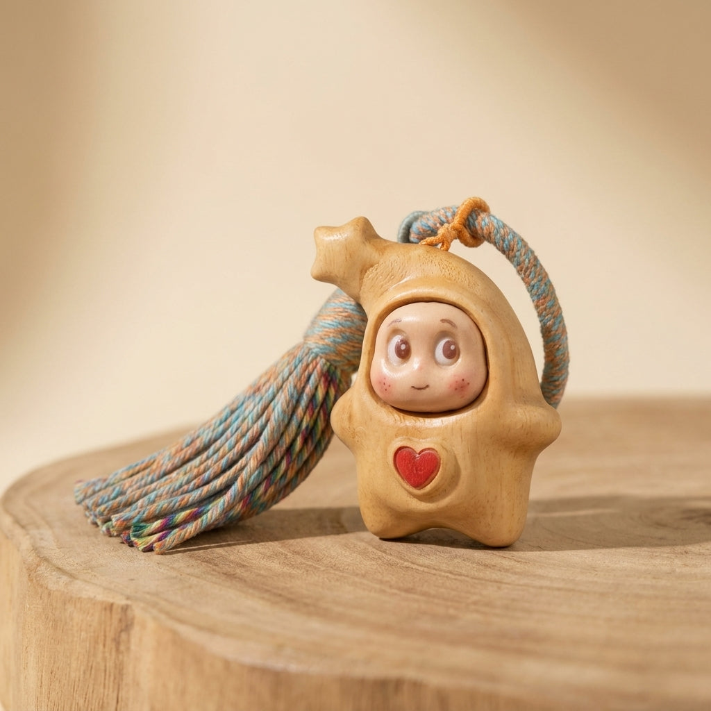 Mộc Charm — Lovie | Wooden Companion Charm