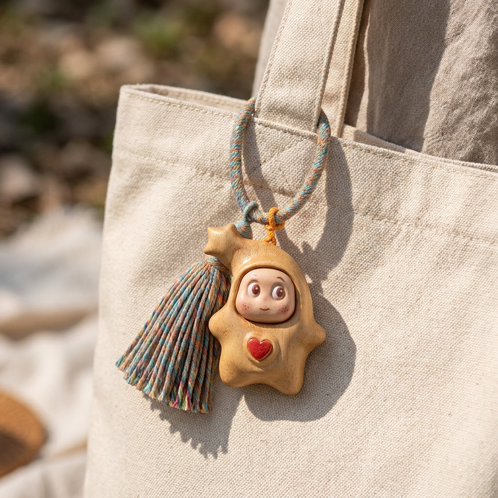 Mộc Charm — Lovie | Wooden Companion Charm