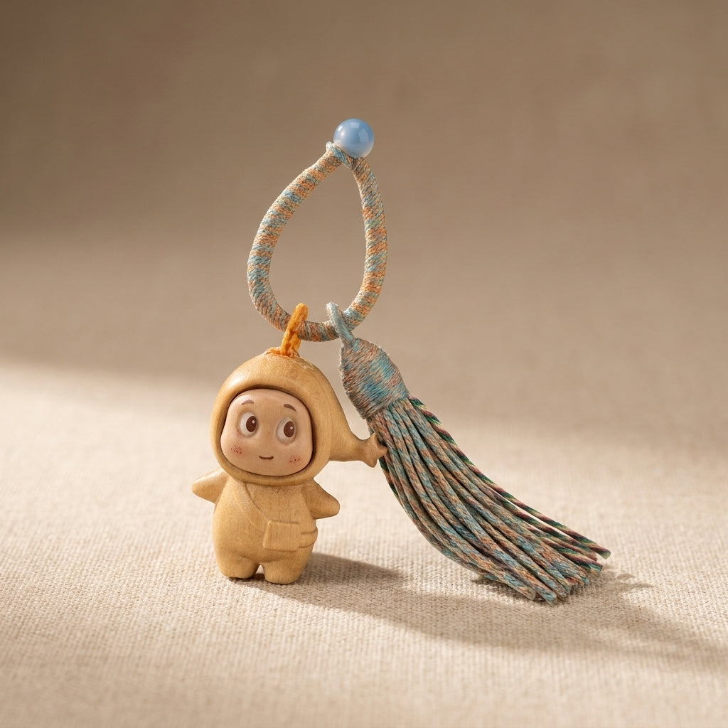Mộc Charm — Nobi | Wooden Companion Charm