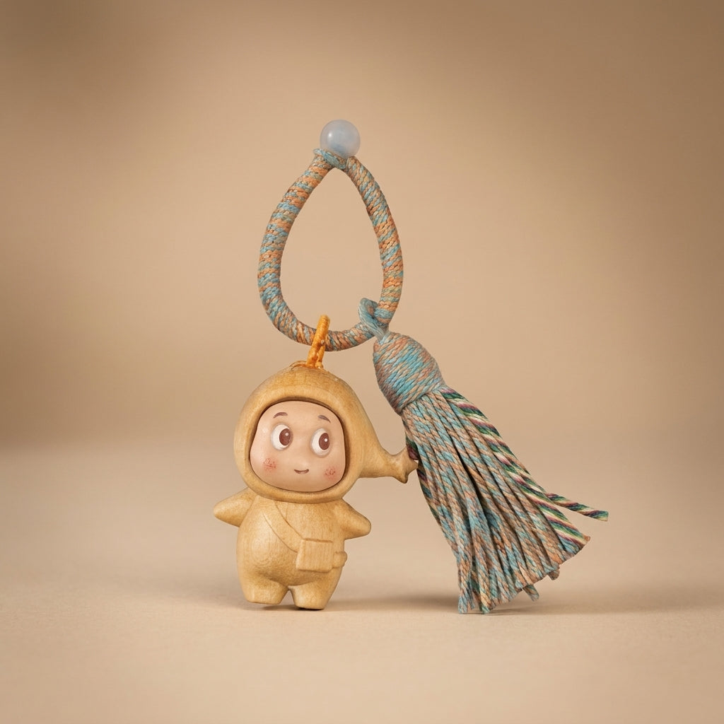 Mộc Charm — Nobi | Wooden Companion Charm