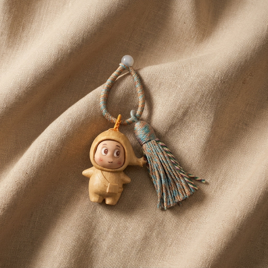 Mộc Charm — Nobi | Wooden Companion Charm