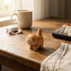 Mộc Yuzu — Bé Mèo Vàng | Little Ginger Cat Figure 🐈