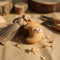 Mộc Charm — Tiny Rage Moon | Wooden Charm