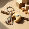Mộc Charm — Crying Baby Moon | Wooden Charm