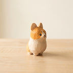 Mộc Mochi — Bé Cún Corgi | Little Wooden Corgi Figure 🐶