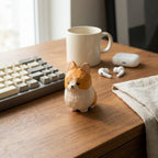 Mộc Mochi — Bé Cún Corgi | Little Wooden Corgi Figure 🐶