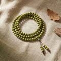 Mộc Forest Classic – Green Sandalwood 108 Beads Bracelet (Pure Series)
