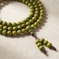 Mộc Forest Classic – Green Sandalwood 108 Beads Bracelet (Pure Series)