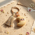 Mộc Charm — Soft Smile Moon | Wooden Charm