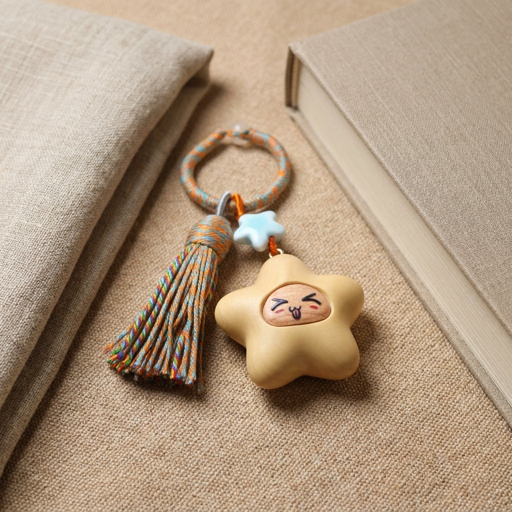Mộc Charm — Silly Chaos Star | Wooden Charm