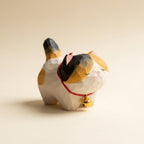 Mộc Mikan — Bé Mèo Mikan | Little Wooden Cat Figure 🐈