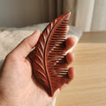 Mộc Maple – Lược Gỗ Lá Phong Khắc Thủ Công | Maple Leaf Wooden Comb